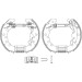 Satz Bremsbacken Opel Adam/Corsa 1.0-1.4 06 | 84065300 Satz Bremsbacken Opel Adam/Corsa 1.0-1.4 06 | 84065300