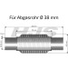 Flexrohr, Abgasanlage | Flexrohrverbinder | 83 00 8505 Flexrohr, Abgasanlage | Flexrohrverbinder | 83 00 8505