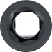 BGS Kraft-Steckschlüssel-Einsatz Sechskant, tief | Antrieb Innenvierkant 25 mm (1"""") | SW 30 mm | 5500-30 BGS Kraft-Steckschlüssel-Einsatz Sechskant, tief | Antrieb Innenvierkant 25 mm (1"""") | SW 30 mm | 5500-30