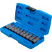 BGS Kraft-Bit-Einsatz-Satz | Antrieb Innenvierkant 12,5 mm (1/2"""") | T-Profil (für Torx) T20 - T70 | 10-tlg | 5097 BGS Kraft-Bit-Einsatz-Satz | Antrieb Innenvierkant 12,5 mm (1/2"""") | T-Profil (für Torx) T20 - T70 | 10-tlg | 5097
