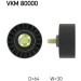 Umlenkrolle Synchrontrieb | DAEWOO Nubira,Lanos,Espero | VKM 80000 Umlenkrolle Synchrontrieb | DAEWOO Nubira,Lanos,Espero | VKM 80000