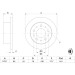 Bremsscheibe | FIAT | 0 986 479 316 Bremsscheibe | FIAT | 0 986 479 316