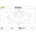 VALEO Bremsscheibe | 672516 VALEO Bremsscheibe | 672516
