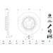 Bremsscheibe | MERCEDES S-Klasse 13 | 0 986 479 H39 Bremsscheibe | MERCEDES S-Klasse 13 | 0 986 479 H39