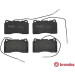 BREMBO Bremsklötze VA | PEUGEOT,FIAT,CITR,LANCIA 00 | P 23 082 BREMBO Bremsklötze VA | PEUGEOT,FIAT,CITR,LANCIA 00 | P 23 082