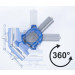 BGS Parallel-Schraubstock | 100 mm Spannbacken | 360° drehbar | 70965 BGS Parallel-Schraubstock | 100 mm Spannbacken | 360° drehbar | 70965