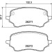 BREMBO Bremsklötze VA | FORD Puma 19 | P 24 236 BREMBO Bremsklötze VA | FORD Puma 19 | P 24 236