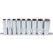 BGS Steckschlüssel-Einsatz-Satz Sechskant, tief | Antrieb Innenvierkant 12,5 mm (1/2"""") | SW 10 - 24 mm | 9-tlg | 2223 BGS Steckschlüssel-Einsatz-Satz Sechskant, tief | Antrieb Innenvierkant 12,5 mm (1/2"""") | SW 10 - 24 mm | 9-tlg | 2223