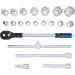 BGS Steckschlüssel-Satz Zwölfkant | Antrieb 20 mm (3/4"""") | 21-tlg | 1223 BGS Steckschlüssel-Satz Zwölfkant | Antrieb 20 mm (3/4"""") | 21-tlg | 1223
