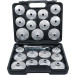 BGS Ölfilterschlüssel-Satz | Aluminium-Druckguss | Antrieb Innenvierkant 12,5 mm (1/2"""") | 23-tlg | 1035 BGS Ölfilterschlüssel-Satz | Aluminium-Druckguss | Antrieb Innenvierkant 12,5 mm (1/2"""") | 23-tlg | 1035