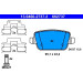 Bremsbelagsatz Volvo T. S80/V70/Xc70 06 | 13.0460-2737.2 Bremsbelagsatz Volvo T. S80/V70/Xc70 06 | 13.0460-2737.2