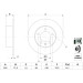 Bremsscheibe | RENAULT | 0 986 479 717 Bremsscheibe | RENAULT | 0 986 479 717
