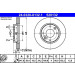 Bremsscheibe Peugeot S. 106/205/206/306 86- Power Disc | 24.0320-0132.1 Bremsscheibe Peugeot S. 106/205/206/306 86- Power Disc | 24.0320-0132.1