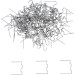 BGS Reparaturklammern-Satz | Wellenform | 0,6 mm | 100-tlg | 73352 BGS Reparaturklammern-Satz | Wellenform | 0,6 mm | 100-tlg | 73352
