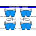Bremsbelagsatz Vw P. Phaeton 3.2-6.0 4 Motion 02-16 | 13.0460-4800.2 Bremsbelagsatz Vw P. Phaeton 3.2-6.0 4 Motion 02-16 | 13.0460-4800.2