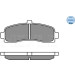 Bremsbelagsatz Nissan P. Micra | 252162615 Bremsbelagsatz Nissan P. Micra | 252162615