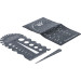 BGS Schrauben- und Gewindeschablone | Zollgrößen | 1/4"""" - 2"""" | 74248 BGS Schrauben- und Gewindeschablone | Zollgrößen | 1/4"""" - 2"""" | 74248