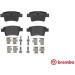 BREMBO Bremsklötze HA | CITROEN C4 06-13 | P 61 085 BREMBO Bremsklötze HA | CITROEN C4 06-13 | P 61 085