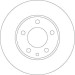 Bremsscheibe Mazda S. 323/626/6/Premacy 98-07 | DF4328 Bremsscheibe Mazda S. 323/626/6/Premacy 98-07 | DF4328