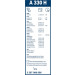 BOSCH | Scheibenwischer Aerotwin A330H | VW Golf, Polo, SKODA Fabia | 3397008006