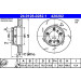 Bremsscheibe Porsche T. Panamera 3.0-4.8 09-16 Le | 24.0128-0282.1 Bremsscheibe Porsche T. Panamera 3.0-4.8 09-16 Le | 24.0128-0282.1