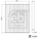 FEBI BILSTEIN Filter, Innenraumluft | 182899 FEBI BILSTEIN Filter, Innenraumluft | 182899