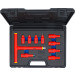 BGS VDE-Bit-Einsatz-Satz | Antrieb Innenvierkant 10 mm (3/8"""") / 12,5 mm (1/2"""") | Innensechskant 4 - 10 mm | 10-tlg | 7132 BGS VDE-Bit-Einsatz-Satz | Antrieb Innenvierkant 10 mm (3/8"""") / 12,5 mm (1/2"""") | Innensechskant 4 - 10 mm | 10-tlg | 7132