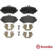 BREMBO Bremsklötze VA | MERCEDES A-Klasse 97-04 | P 50 035 BREMBO Bremsklötze VA | MERCEDES A-Klasse 97-04 | P 50 035