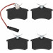 Bremsklötze HA | FORD Galaxy,SEAT,VW Sharan,T4 90 | GDB1415 Bremsklötze HA | FORD Galaxy,SEAT,VW Sharan,T4 90 | GDB1415