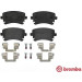 BREMBO Bremsklötze HA | AUDI A4, A6 VW T5 03-15 | P 85 076 BREMBO Bremsklötze HA | AUDI A4, A6 VW T5 03-15 | P 85 076