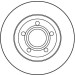 Bremsscheibe Vw P. A4 1.6/1.9Td | DF2730 Bremsscheibe Vw P. A4 1.6/1.9Td | DF2730