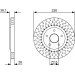 Bremsscheibe | 0 986 479 V85 Bremsscheibe | 0 986 479 V85