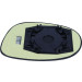 SPIEGELGLAS R EL VERS HZB KONV BLAU | FIAT BRAVO 11,06-12,14/CROMA 6,05-12,14 | 2583,731,1