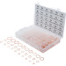 BGS Dichtring-Sortiment | Kupfer | 300-tlg | 8142 BGS Dichtring-Sortiment | Kupfer | 300-tlg | 8142