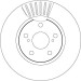 Bremsscheibe Lexus P. Is 05 | DF7340