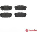 BREMBO Bremsklötze HA | KIA Sorento 02 | P 30 023 BREMBO Bremsklötze HA | KIA Sorento 02 | P 30 023