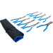 BGS Langbeck-/ Flach- und Zündkerzen-Stecker-Zangen-Satz | extra lang | 9-tlg | 4401 BGS Langbeck-/ Flach- und Zündkerzen-Stecker-Zangen-Satz | extra lang | 9-tlg | 4401