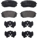BREMBO Bremsklötze VA | HYUNDAI Kona KIA Optima 15 | P 30 093 BREMBO Bremsklötze VA | HYUNDAI Kona KIA Optima 15 | P 30 093