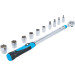 BGS Drehmomentschlüssel-Satz | Abtrieb Innenvierkant 12,5 mm (1/2"""") | 40 - 200 Nm | 11-tlg | 2865 BGS Drehmomentschlüssel-Satz | Abtrieb Innenvierkant 12,5 mm (1/2"""") | 40 - 200 Nm | 11-tlg | 2865