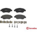 BREMBO Bremsbelagsatz, Scheibenbremse | P 68 049 BREMBO Bremsbelagsatz, Scheibenbremse | P 68 049