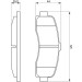 Bremsklötze | NISSAN Micra | 0 986 461 122 Bremsklötze | NISSAN Micra | 0 986 461 122