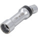 BGS Zündkerzen-Gelenkeinsatz Zwölfkant mit Haltefeder | Antrieb Innenvierkant 10 mm (3/8"""") | SW 18 mm | 6849