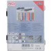 BGS Mini-Heißgasbrenner mit Schrumpfschlauch-Sortiment | farbig | mit Piezo-Zündung | 162-tlg | 70143 BGS Mini-Heißgasbrenner mit Schrumpfschlauch-Sortiment | farbig | mit Piezo-Zündung | 162-tlg | 70143