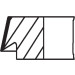 MAHLE Kolbenringsatz 012 18 N3