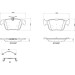 BREMBO Bremsklötze HA | AUDI A3 SEAT SKODA VW 19 | P 85 184 BREMBO Bremsklötze HA | AUDI A3 SEAT SKODA VW 19 | P 85 184