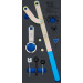 BGS Werkstattwageneinlage 1/3: Motor-Einstellwerkzeug-Satz | für VAG 2.0 TDI Common Rail | 74309 BGS Werkstattwageneinlage 1/3: Motor-Einstellwerkzeug-Satz | für VAG 2.0 TDI Common Rail | 74309
