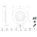 Bremsscheibe HA | AUDI,SEAT,SKODA,VW | 0 986 479 099 Bremsscheibe HA | AUDI,SEAT,SKODA,VW | 0 986 479 099
