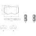 BREMBO Bremsklötze VA | MERCEDES A-Klasse, CLA, GLA 18 | P 50 166 BREMBO Bremsklötze VA | MERCEDES A-Klasse, CLA, GLA 18 | P 50 166