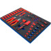 BGS Werkstattwageneinlage 3/3: VDE-Steckschlüssel-Satz | Antrieb Innenvierkant 10 mm (3/8"""") 26-tlg | 70218 BGS Werkstattwageneinlage 3/3: VDE-Steckschlüssel-Satz | Antrieb Innenvierkant 10 mm (3/8"""") 26-tlg | 70218