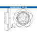 Bremsscheibe Bmw T. 5 (E60/E61/E63) 03-10 Power Disc | 24.0320-0183.1 Bremsscheibe Bmw T. 5 (E60/E61/E63) 03-10 Power Disc | 24.0320-0183.1